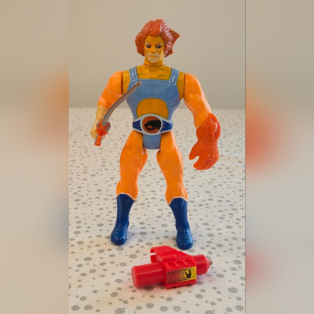 Vintage Thundercats Lion-o Figure - Orange Version